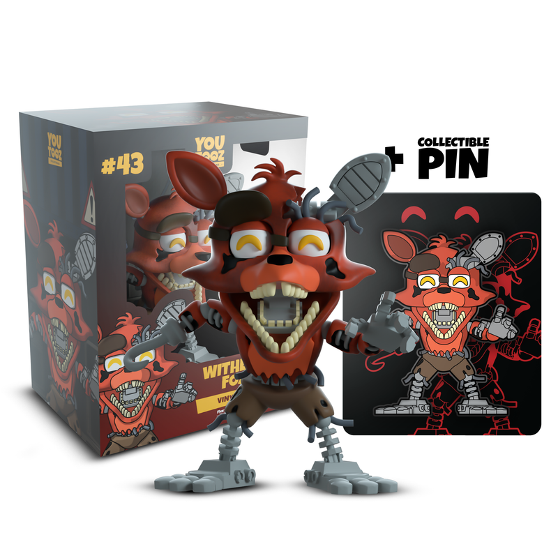 Load image into Gallery viewer, Withered Foxy FNAF Youtooz Collectibles
