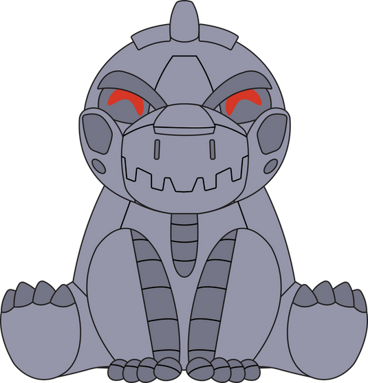 Mechagodzilla Plush (9in) Plush Youtooz Collectibles