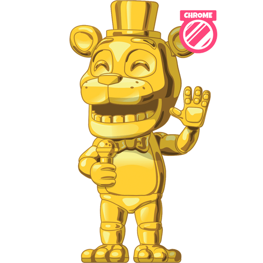 Gold Chrome Freddy FNAF Youtooz Collectibles