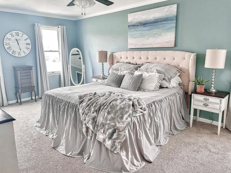 Load image into Gallery viewer, Ruffle Skirt Bedspread Set
