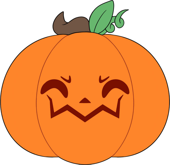 Halloween Pumpkin Stickie (6in) Stickie Youtooz Collectibles