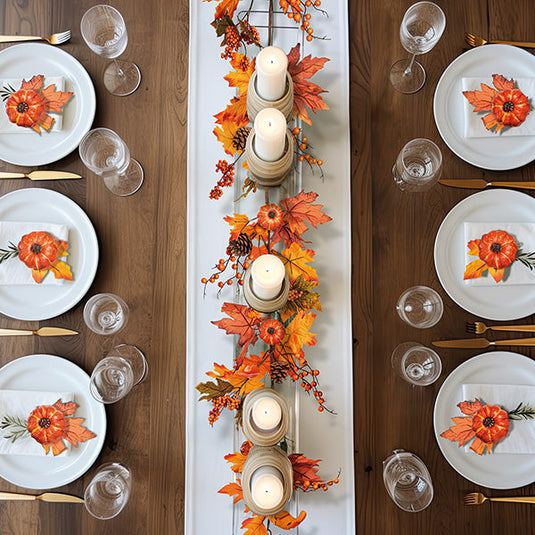 Harvest Leaf and Berry Garland | Autumn Glow General TP