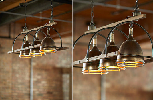 Rustic Bistro Pendant Light General MEL