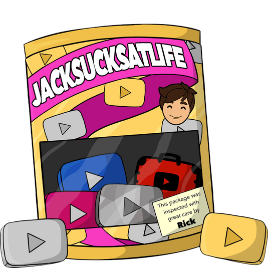 JackSucksAtLife Plush Bag (1ft) Plush Youtooz Collectibles