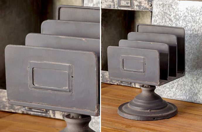 Distressed Business Card Stand General PHC