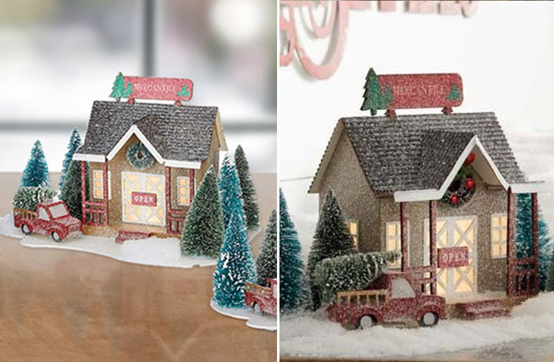 Load image into Gallery viewer, Light Up Christmas Buildings, Pick Your Style General RAZ
