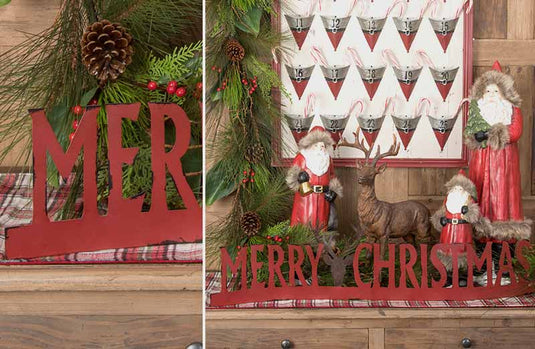 Rustic "Merry Christmas" Table Sign General DCI