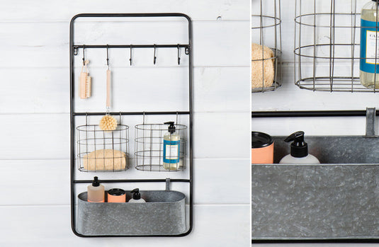 Metal All-In-One Wall Organizer General WG