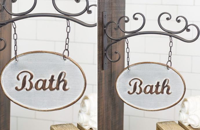 Hanging Bath Sign General VIP