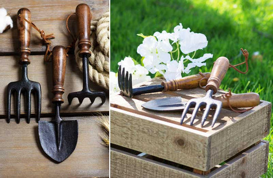 Cast Iron Garden Tools Set of 3 General VIP