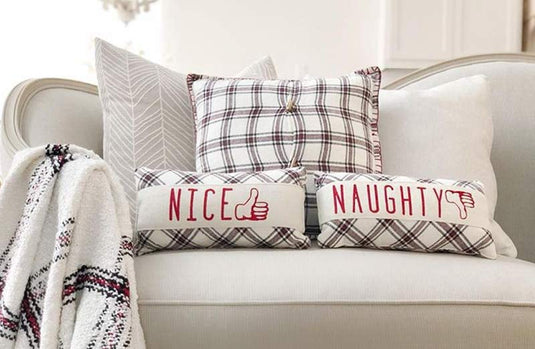 Naughty or Nice Pillow Set General VHC