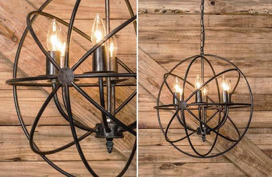 Metal Sphere Chandelier General DCI