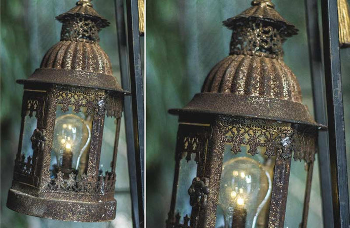 Ornate Distressed LED Lantern General PPD