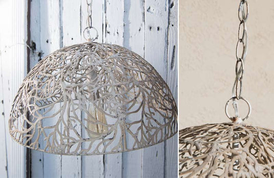 Metal Vine Pattern Pendant Lamp General DCI