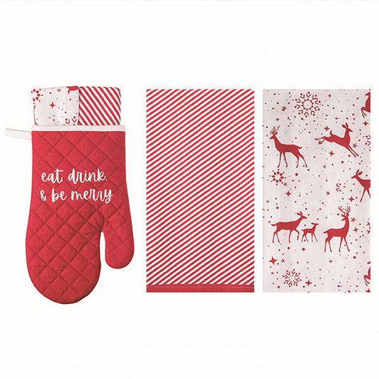 Holiday Tea Towel Gift Set, Pick Your Style Gift TP