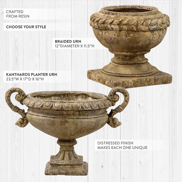 Load image into Gallery viewer, Ancient Greece Inspired Planter Urns, Choose Your Style Whats trending RH
