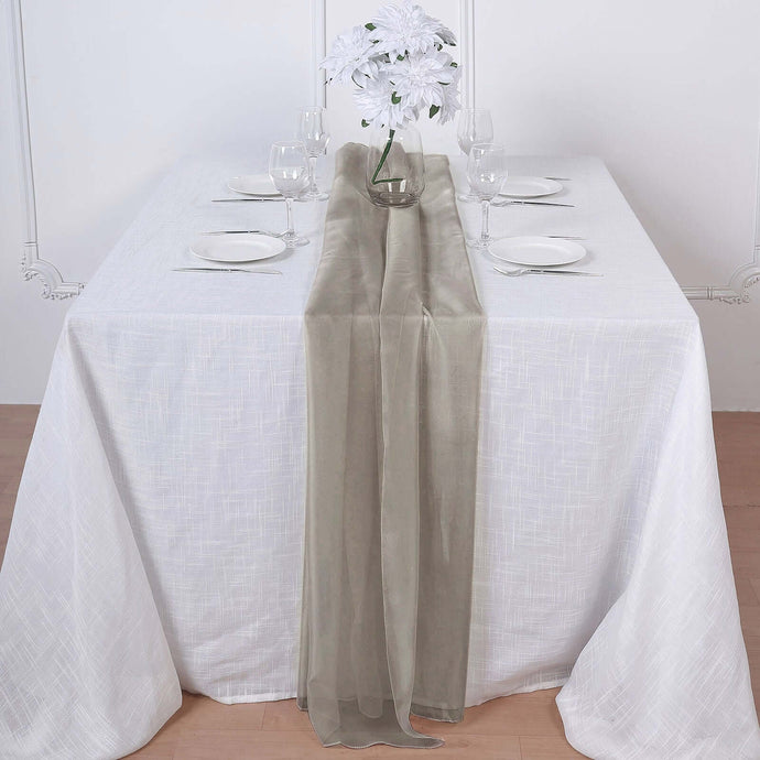 Premium Chiffon 6ft Table Runner Natural - Flowy & Lightweight Table Decor Runners PROstorez Default Title