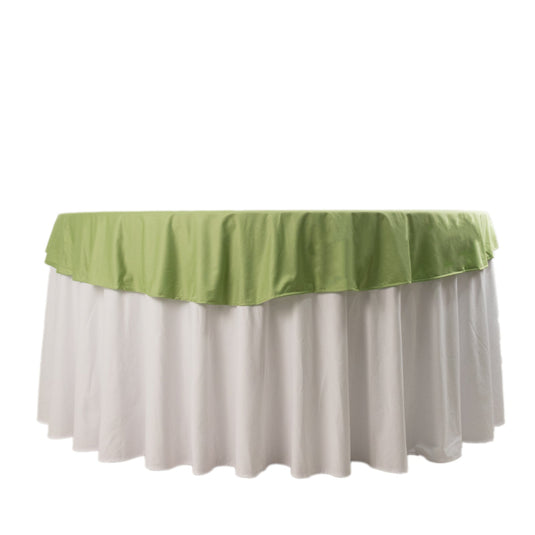 Premium Scuba Round 70" Tablecloth Sage Green - Wrinkle Free & Stain Resistant Table Cover Tablecloths HIER_2182