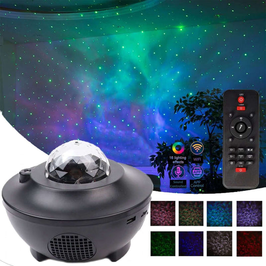 Projector Lamp Galaxy Sky Design Color Changing - Battery Operated Party Accent Lighting LED PROstorez Default Title