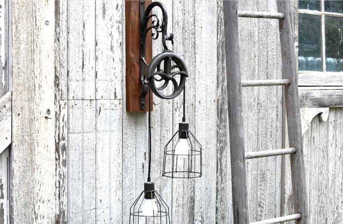 Pulley Sconce Cage Light General PPD