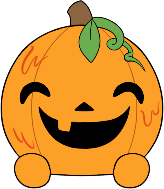 Pumpkin Slimecicle Stickie (6in) Plush Youtooz Collectibles