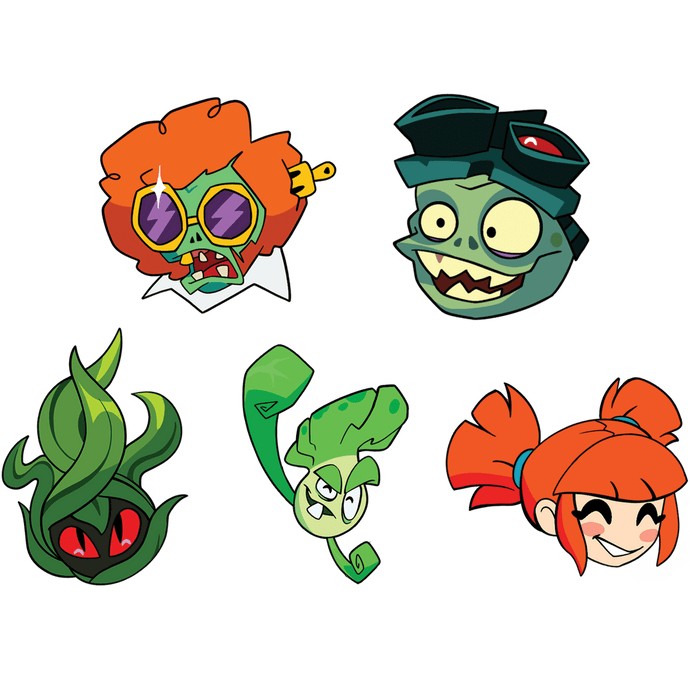 Plants vs Zombies Pin Set Plants vs. Zombies Youtooz Collectibles