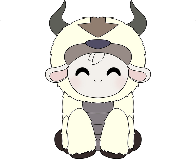 Appa x Rammie Plush (9in) Plush Youtooz Collectibles