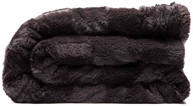 Load image into Gallery viewer, Deco Faux Fur Throw Blanket Collective Chanasya
