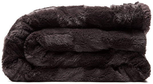 Deco Faux Fur Throw Blanket Collective Chanasya