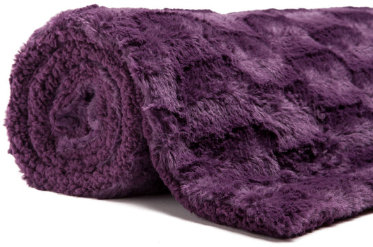 Deco Faux Fur Throw Blanket Collective Chanasya