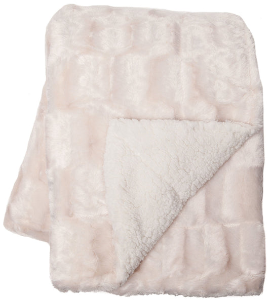 Deco Faux Fur Throw Blanket