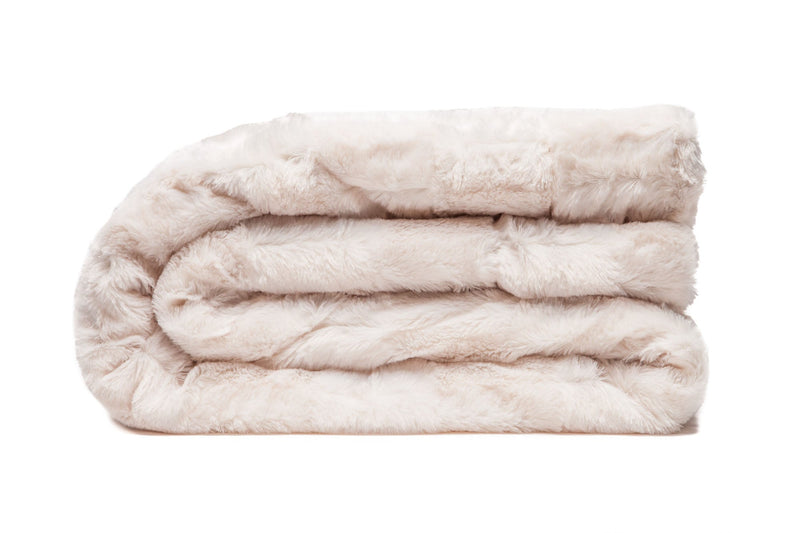 Load image into Gallery viewer, Deco Faux Fur Throw Blanket
