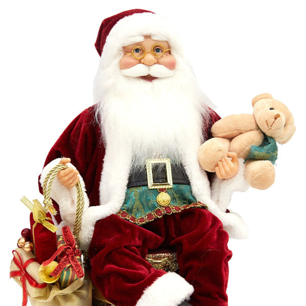 Load image into Gallery viewer, Traditional Santa Claus Figurine, Choose Your Style General SD
