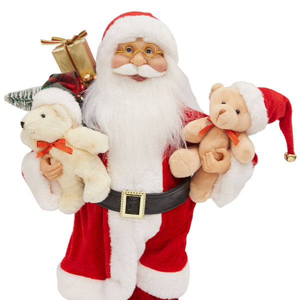 Load image into Gallery viewer, Traditional Santa Claus Figurine, Choose Your Style General SD
