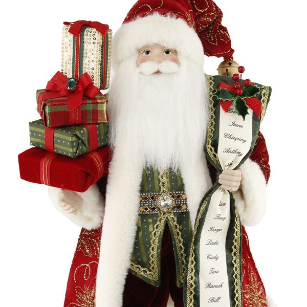 Load image into Gallery viewer, Traditional Santa Claus Figurine, Choose Your Style General SD
