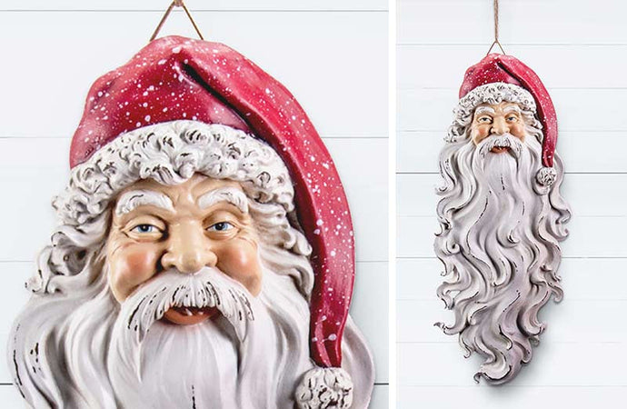 Wall Hanging Jolly Santa Clause General DCI