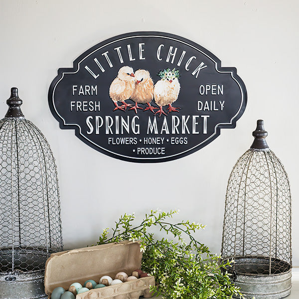 Rustic Spring Farm Market Sign Shop RH