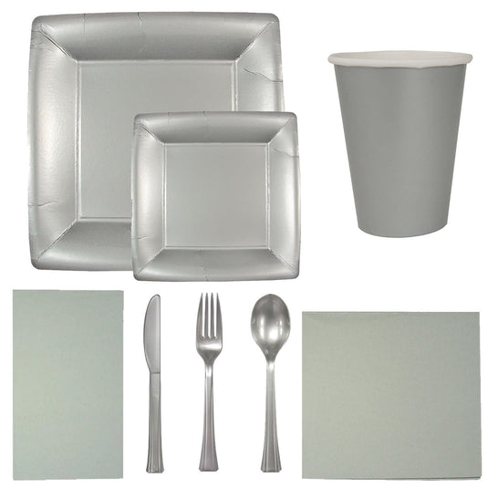 Solid Silver Beverage Napkins Tablesettings Lillian