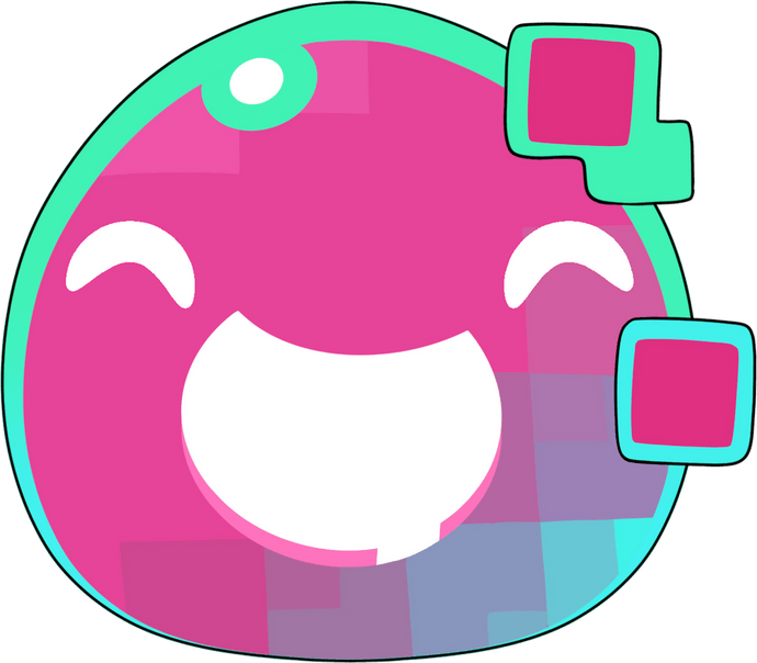 Glitch Slime Stickie (6in) Slime Rancher Youtooz Collectibles