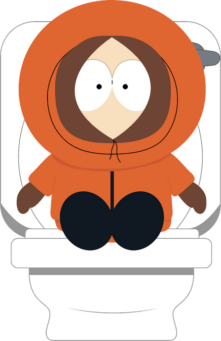 Kenny on Toilet South Park Youtooz Collectibles