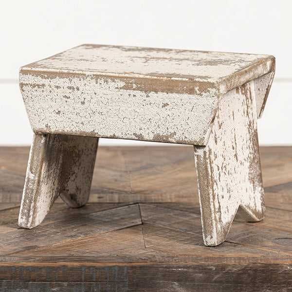 Load image into Gallery viewer, Vintage Inspired Distressed Wooden Milking Stool, Choose Your Color Whats trending RH
