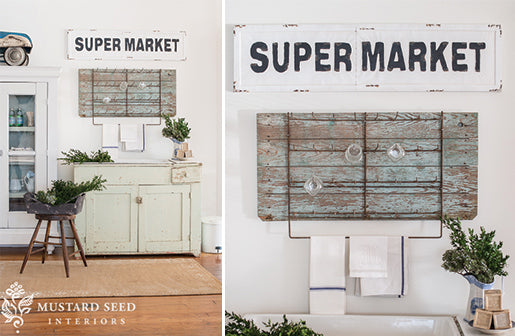 *LONG* Embossed Super Market Sign General PHC