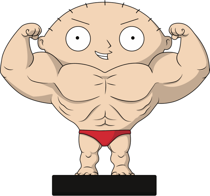 Swole Stewie Family Guy Youtooz Collectibles