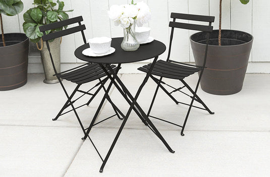 Metal Bistro Table Set General VIP