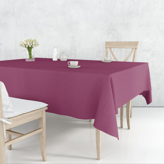 Tablecover Plastic Berry Rectangular 54'' X 108'' Table Cover Party Dimensions