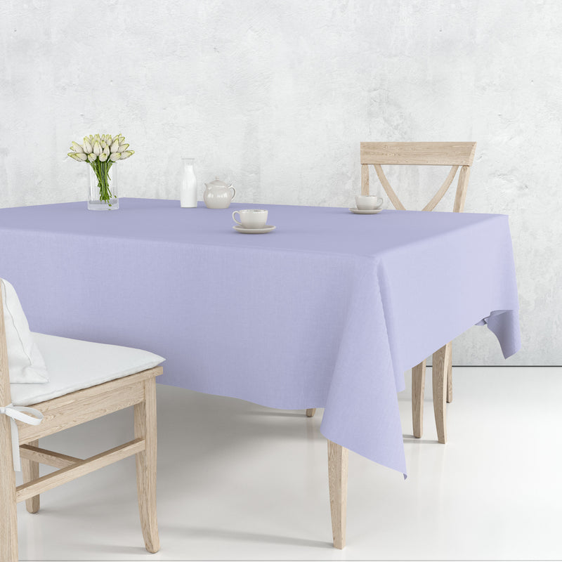 Load image into Gallery viewer, Tablecover Plastic Lavender Rectangular 54&#39;&#39; X 108&#39;&#39; Table Cover Party Dimensions
