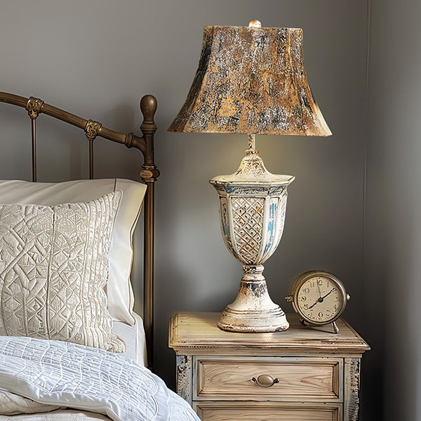 French Countryside Inspired Rustic Table Lamp Whats trending CT