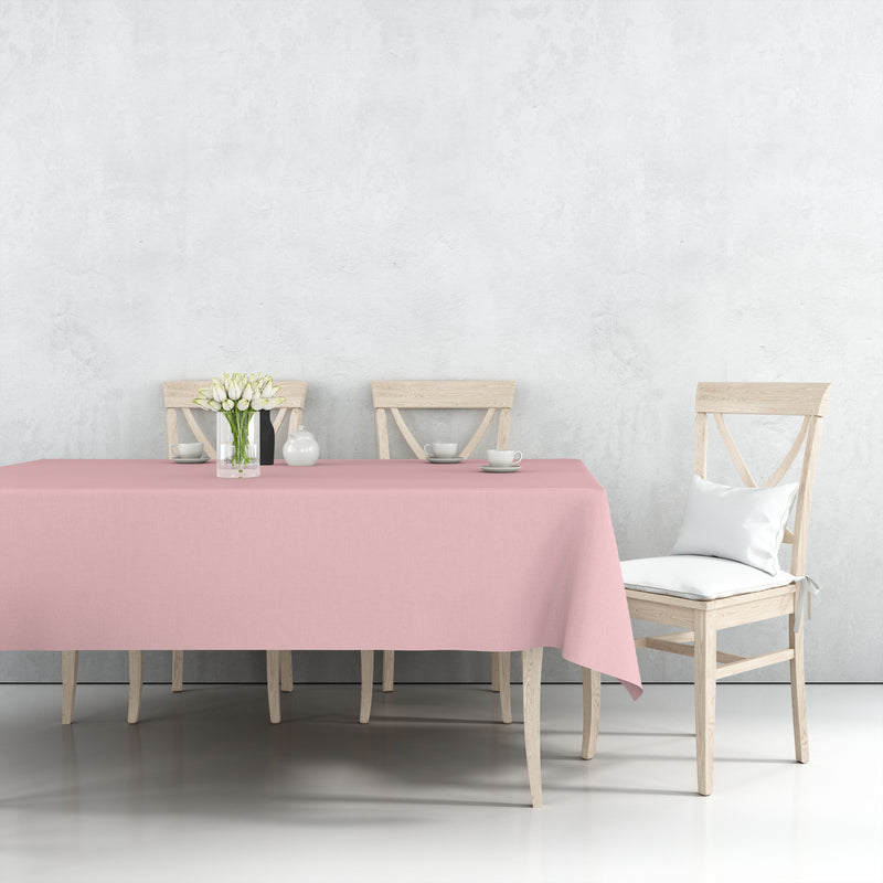 Load image into Gallery viewer, Tablecover Plastic Light Pink Rectangular 54&#39;&#39; X 108&#39;&#39; Table Cover Party Dimensions
