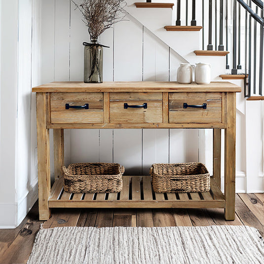 Rustic Royce Wooden Console Table Whats trending VIP