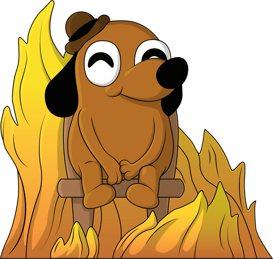 This Is Fine Meme Youtooz Collectibles